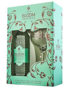 Bloom Gin Cadeaupakket met Glas