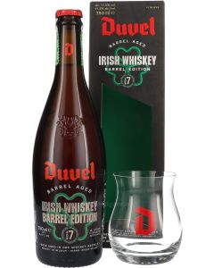 Duvel B.A. Irish Whisky Barrel Edition Batch 7 Met Glas