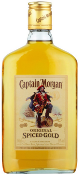 Captain Morgan Spiced zakflacon