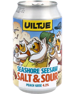 Het Uiltje Seashore Seesaw Salt & Sour Peach Gose