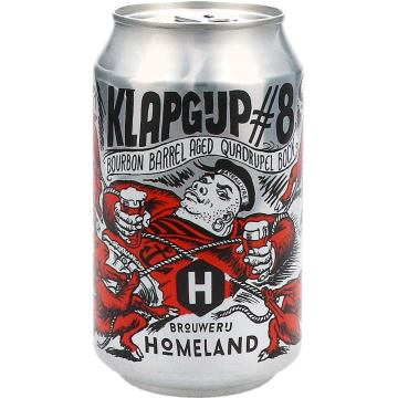 Homeland Klapgijp #8 Bourbon B.A. Quadrupel Bock