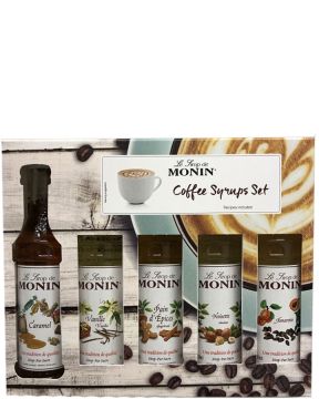 Monin Coffee Siropen Set
