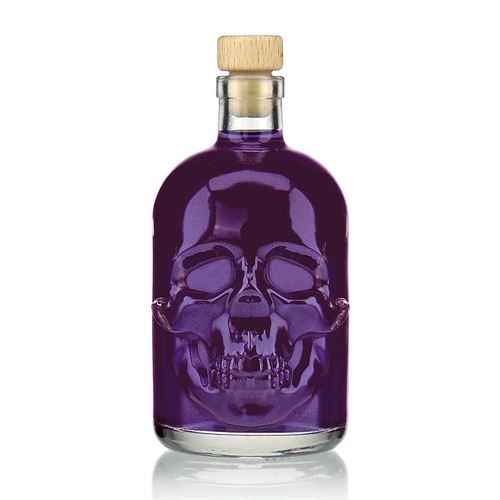 Skull Bottle Bruine Rum