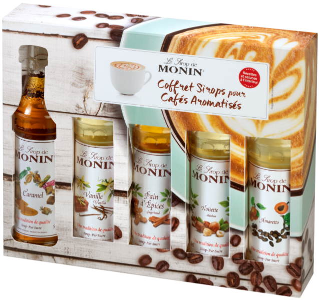 Monin Coffee Siropen Set