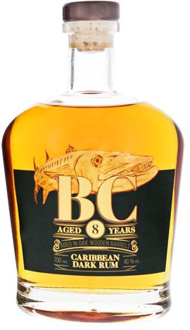 BC Caribbean Dark Rum 8 Year