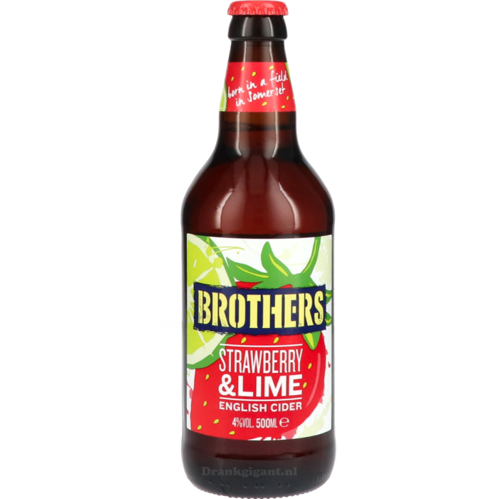 Brothers Premium Cider Strawberry & Lime