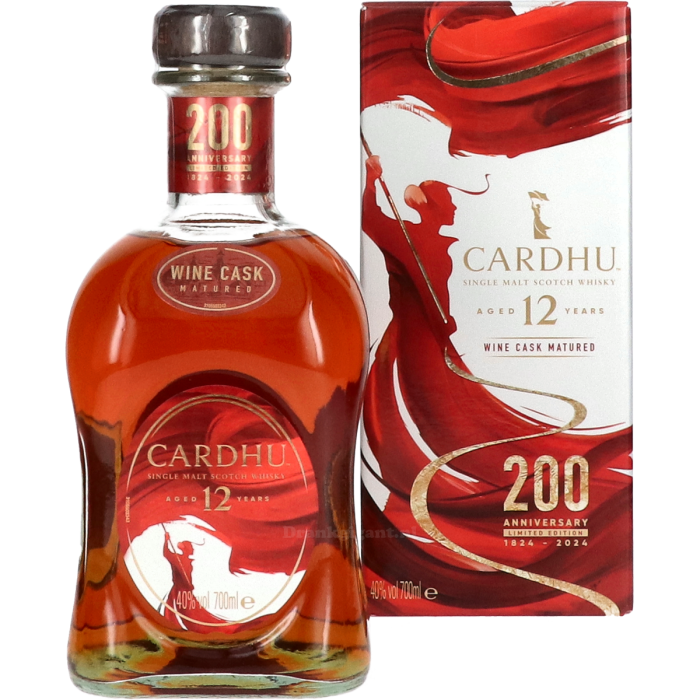 Cardhu 12 Year 200th Anni. Wine Cask