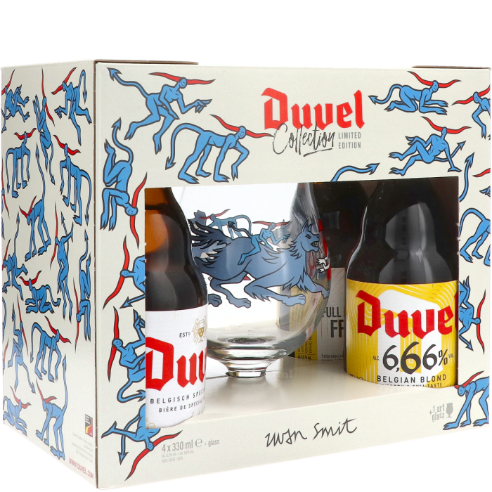 Duvel Cadeaupakket Iwan Smit Limited Edition Hond 2024