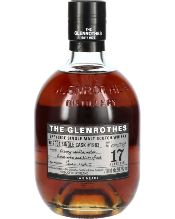 Glenrothes 2001 Single Cask 17 Year