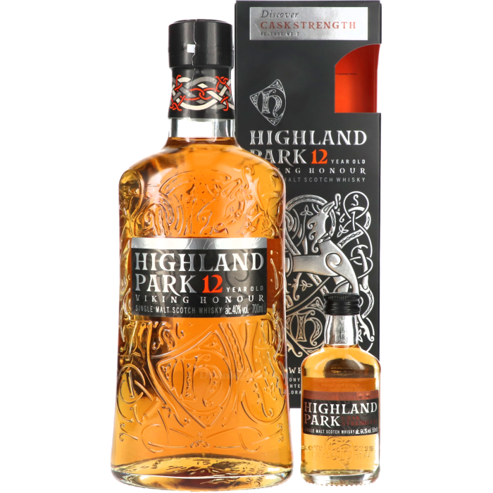 Highland Park 12 Year + Mini Cask Strength Release No.3
