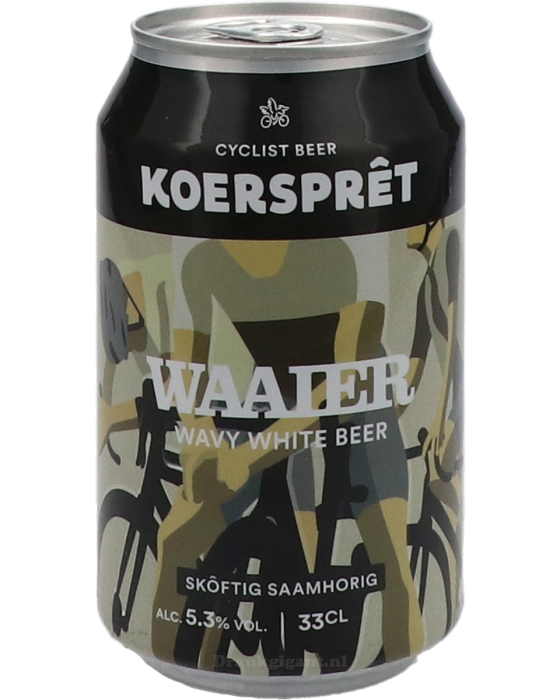 Koerspret Waaier Wavy White Beer