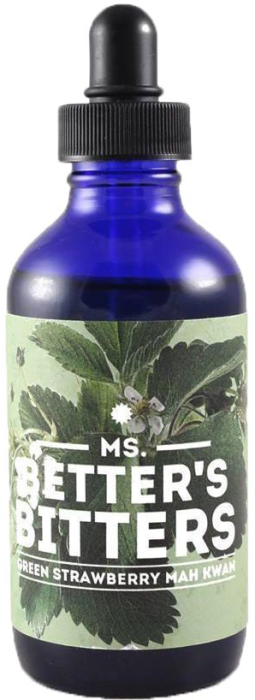 Ms. Betters Bitters Green Strawberry Mah Kwan