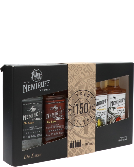 Nemiroff 150 Years Taster Set 5x10cl