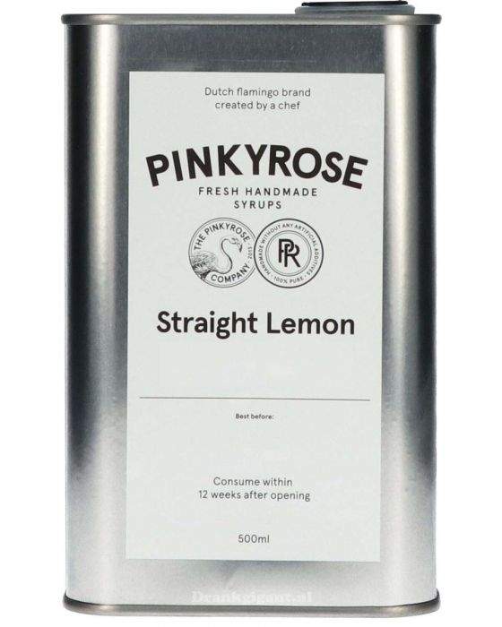 Pinkyrose Straight Lemon Siroop