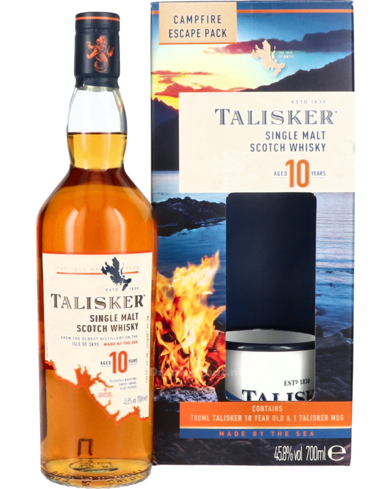 Talisker 10 Year Campfire Escape Pack