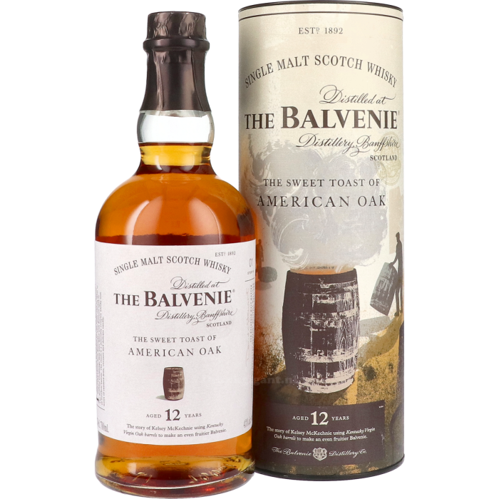 The Balvenie 12 Year The Sweet Toast of American Oak