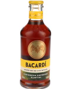 Bacardi Aged Rum Cocktail Caribbean Espresso Rumtini