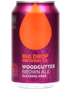 Big Drop Woodcutter Brown Ale Blik Op=Op (THT 07-06-22)