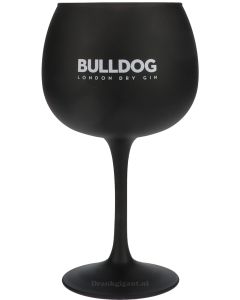 Bulldog Copa Gin Glas Black