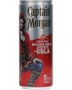 Captain Morgan & Cola In Blik