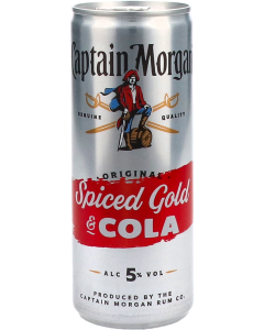 Captain Morgan Spiced Cola In Blik