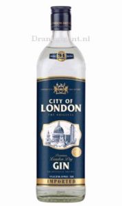 City of London Blue Gin