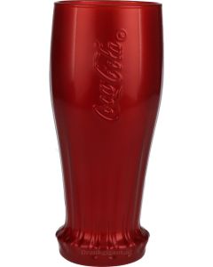 Coca Cola Glas Sequin Red