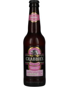 Crabbie's Rhubarb Ginger Beer Op=Op (THT 03-23)