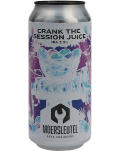 De Moersleutel Crank The Session Juice IPA Op=Op (THT 13-06-23)