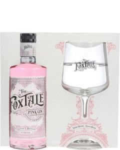 Foxtale Pink Gin + Glas