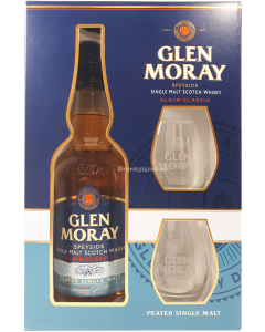 Glen Moray Peated Single Malt Giftpack