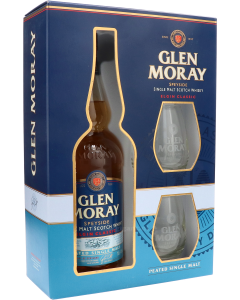 Glen Moray Peated Geschenkpakket met Glazen