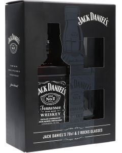 Jack Daniels Gift Pack Met Western Glazen