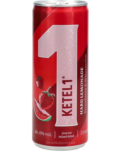 Ketel 1 Hard Lemonade Strawberry & Watermelon Blik