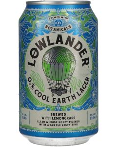 Lowlander Cool Earth Lager 0.3% Export OP=OP (THT 21-10-22)