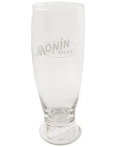 Monin & Biere Glas