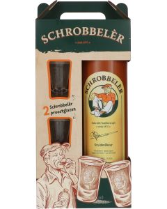 Schrobbelèr Giftbox + shotglazen