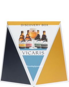Vicaris Discovery Box 4 Flessen + Glas