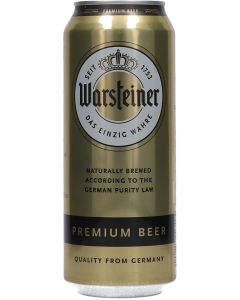 Warsteiner Premium Beer Blik